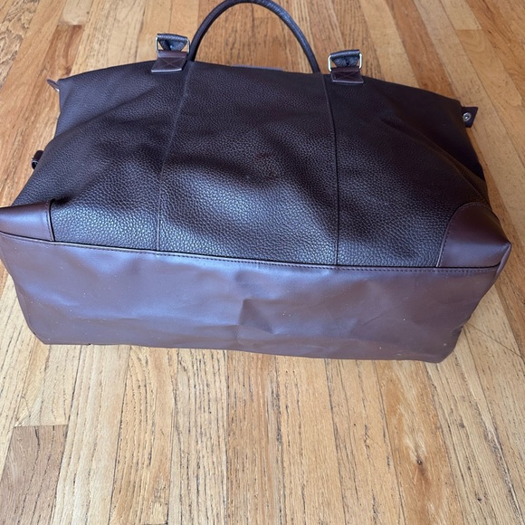 Lagerfeld brown vegan leather overnight bag - Picture 13 of 16